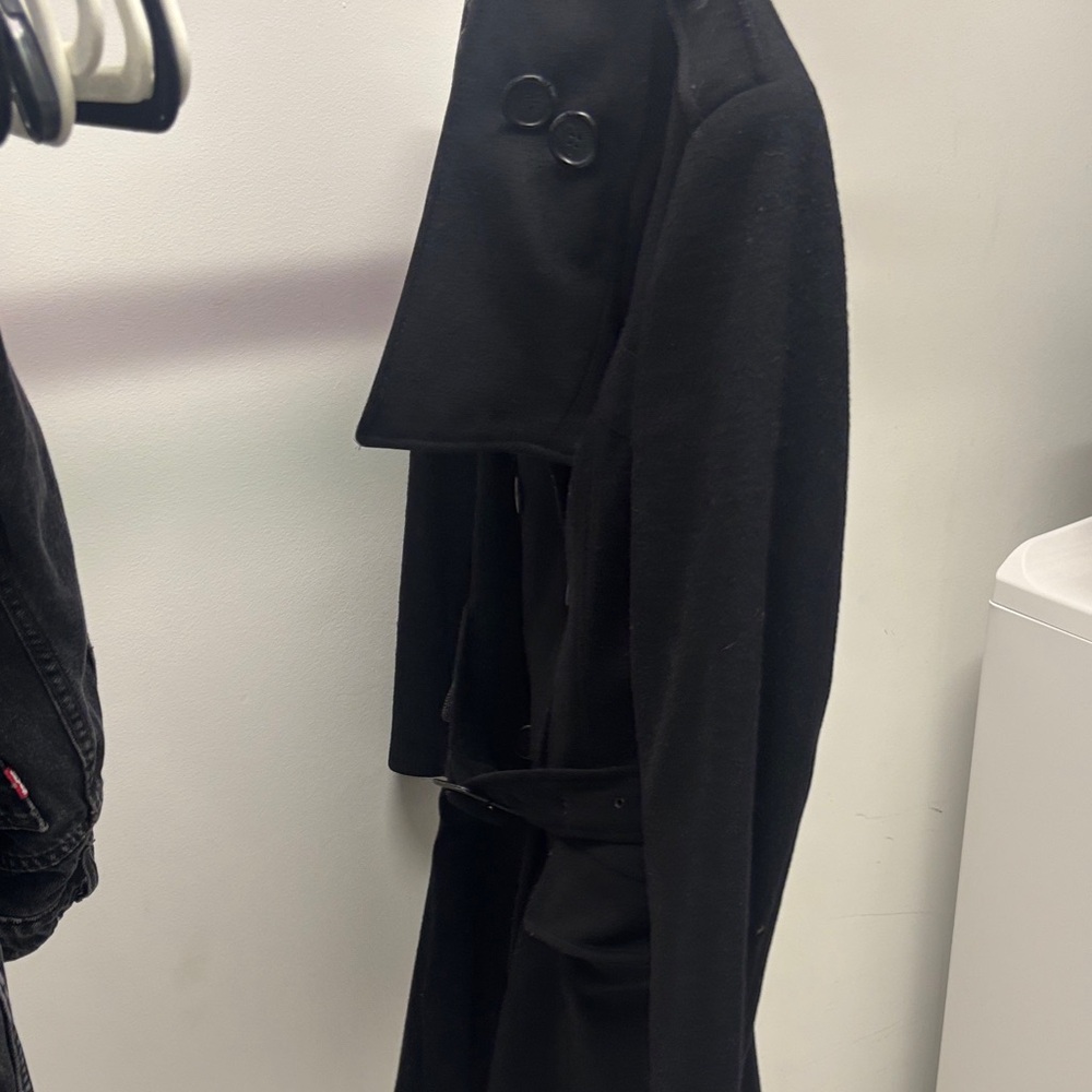 Barbour Black Trench Coat